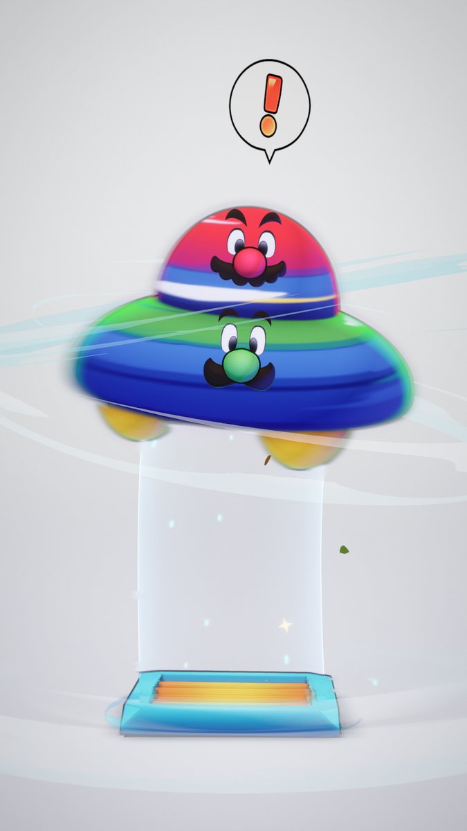 [任天堂HP]『マリオ＆ルイージRPG ブラザーシップ！』のショートムービー「UFOスピン篇」を公開しました。 #マリオルイージRPGブラザーシップ