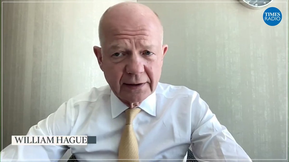 “He is a rambling, nasty individual but he’s actually positively dangerous.” It is “really consequential for the world that Trump is not elected tonight”, says William Hague on #TimesRadio. Aasmah Mir | Stig Abell