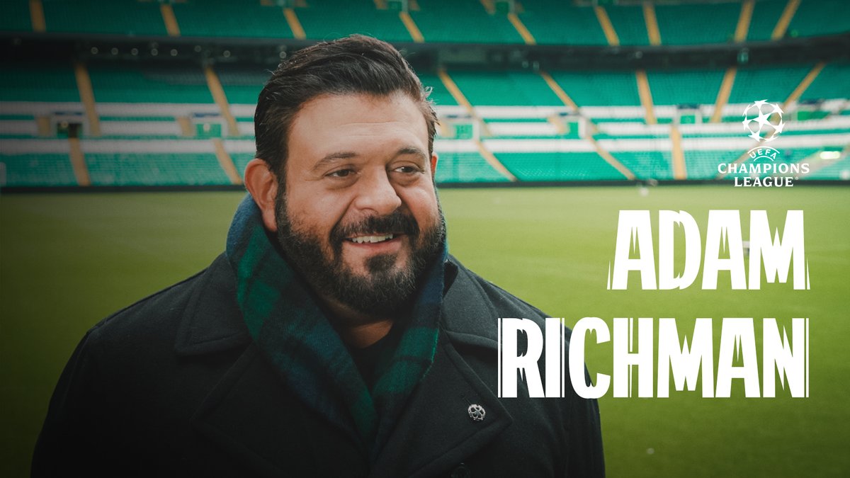 🍽 Adam Richman can't wait to get a taste of Champions League action at Celtic Park! #CelticLeipzig | #UCL | #CelticFC🍀