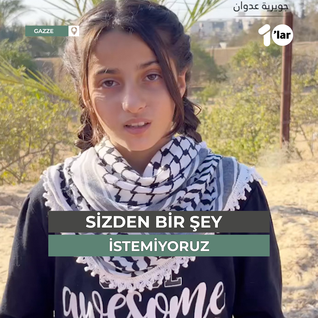 "Biliyor musunuz? Sizden fazla bir şey istemiyoruz. Geçiş kapılarınız bize kapattı iseniz, denizlerinize de düşmana kapatın ki daha fazla ölmeyelim..."