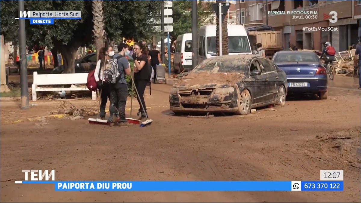 🔴 Restriccions a la premsa per accedir a Paiporta, on l’Ajuntament es declara superat per la situació “La Guàrdia Civil ens han dit ‘Premsa, prohibit. Només funeràries i emergències’ i no ens han deixat entrar”, Dani Sánchez Ugart, periodista #DanaPaísValencià3Cat #TotEsMou3Cat