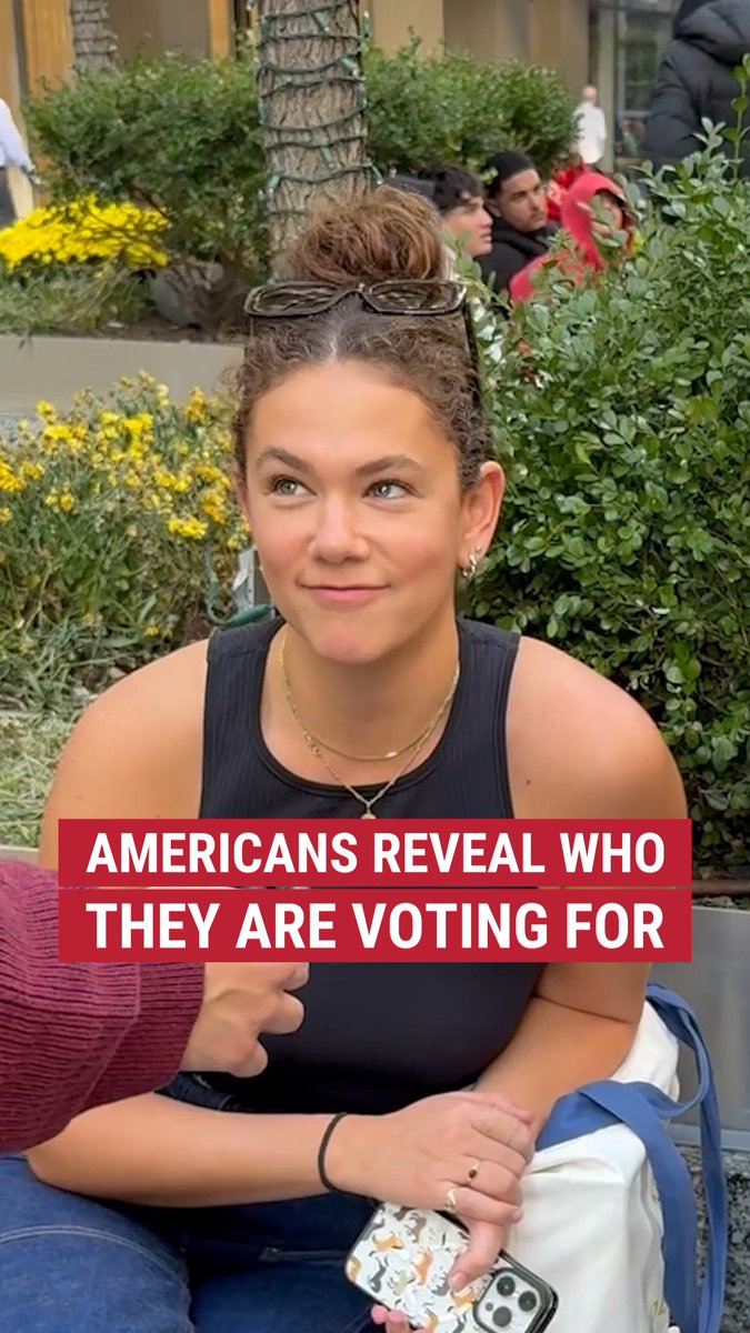 We asked Americans who they’re voting for on Election Day. Here’s what they said.