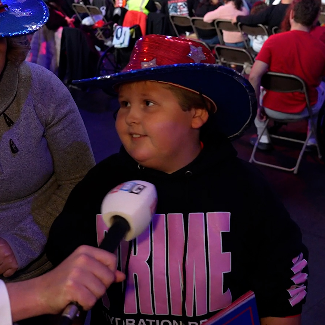 'Your son is already worried about that?!' Why is nine-year-old Bentley such a fan of Donald Trump? Henry Riley is taken aback by his answer.