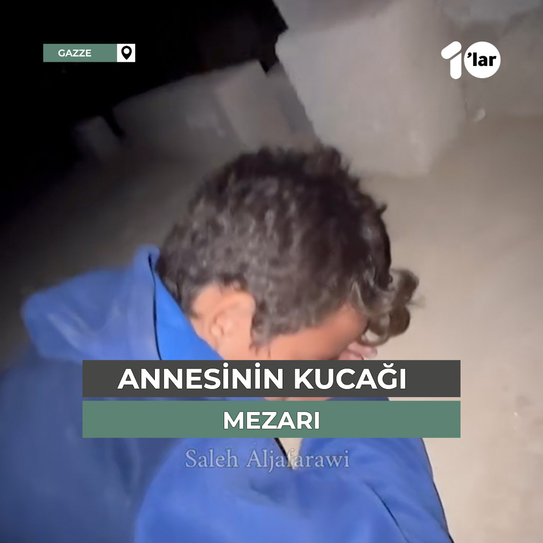 Annesinin kucağında uyumak için, her gece, annesinin mezarında uyuyor...
