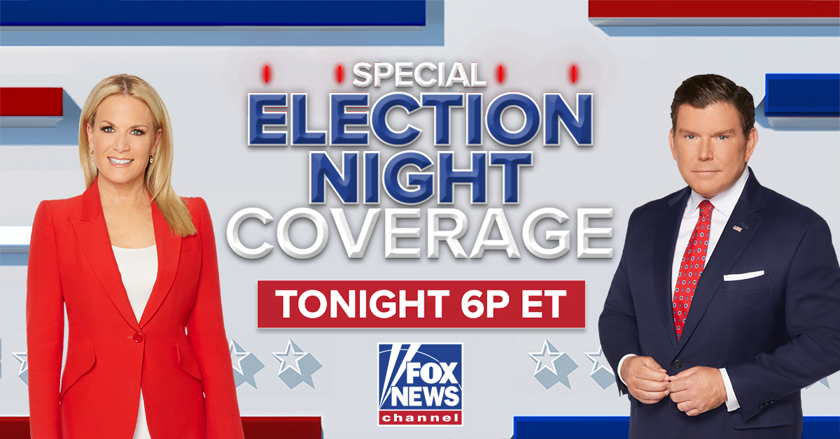 DEMOCRACY 24: Tune in for special election night coverage tonight on FOX News Channel.