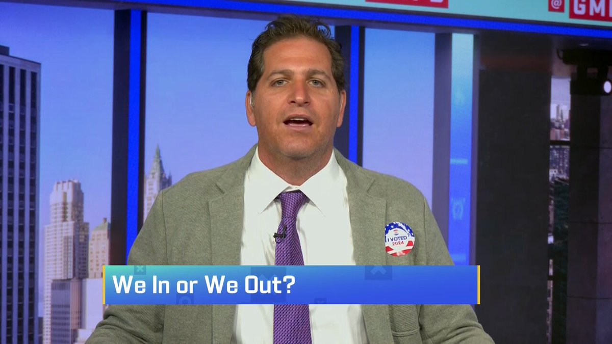 Our guy Scott Hanson should be used on tonight's Election coverage. We in or we out? 🗳️