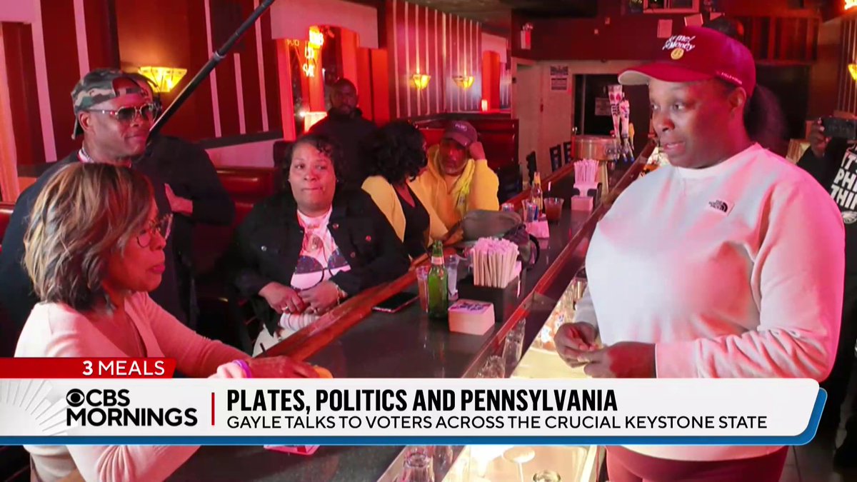 Pennsylvania has the most electoral votes of any battleground state. Voters in North Philly, Lancaster County, and Northampton County, which is a swing county in the Keystone State, told Gayle King what's driving them to the polls this election.