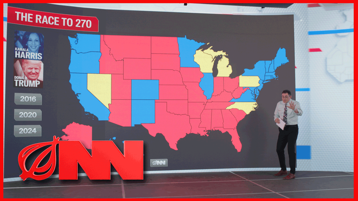 Thanks Jeff Lawson for buying the Onion so we could get this great zoom in on electoral coverage. No other news source has gone to this level of detail.