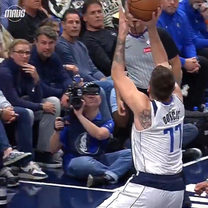 La NBA es una liga súper atlética donde tenés que ser el más rápido para anotar Luka hold my coca cola: