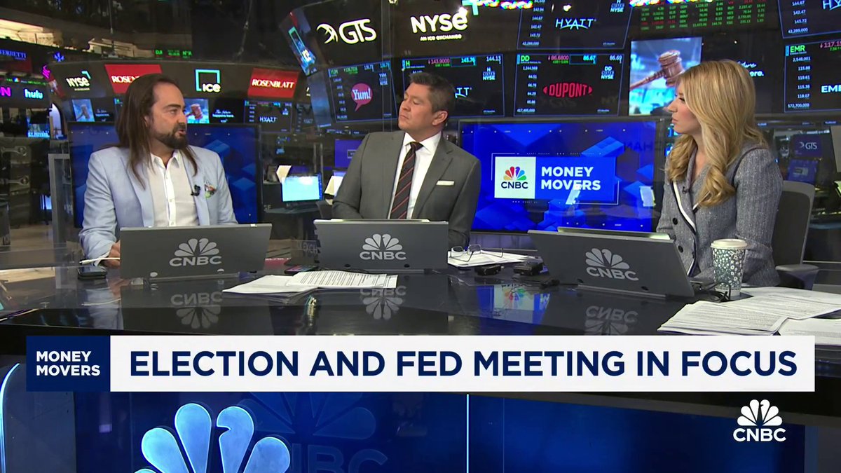 "My personal view is we're going to continue to see some good news on inflation." Jefferies Chief Market Strategist David Zervos sets the stage for the Fed's next interest rate decision looming right after Election Day:
