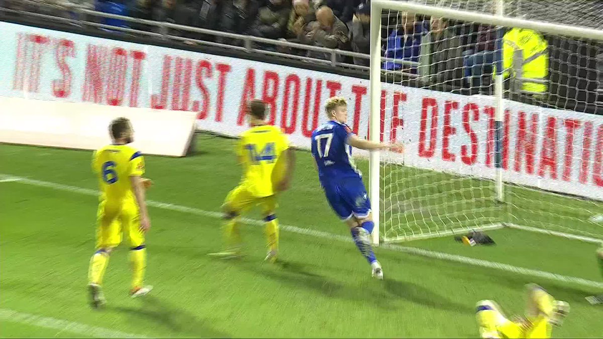 Grant Ward - STOP THAT! 🔥 #ITVFootball | Emirates FA Cup | Bristol Rovers
