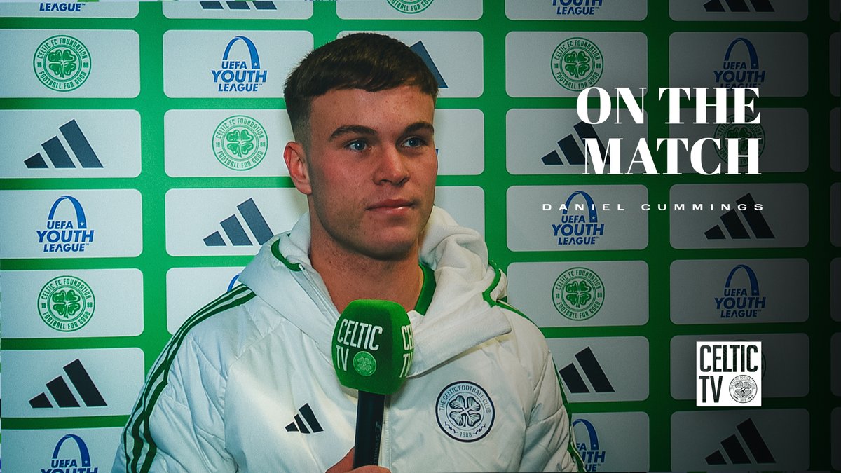 🗣️ "It was a brilliant game from the boys. The result puts us in a good place going into the last two games." 🎥 Daniel Cummings spoke to CelticPlayer after scoring a brace in Tuesday's 3-2 win over RB Leipzig ⤵️ #CelticRBLeipzig | #UYL | #CelticFC🍀