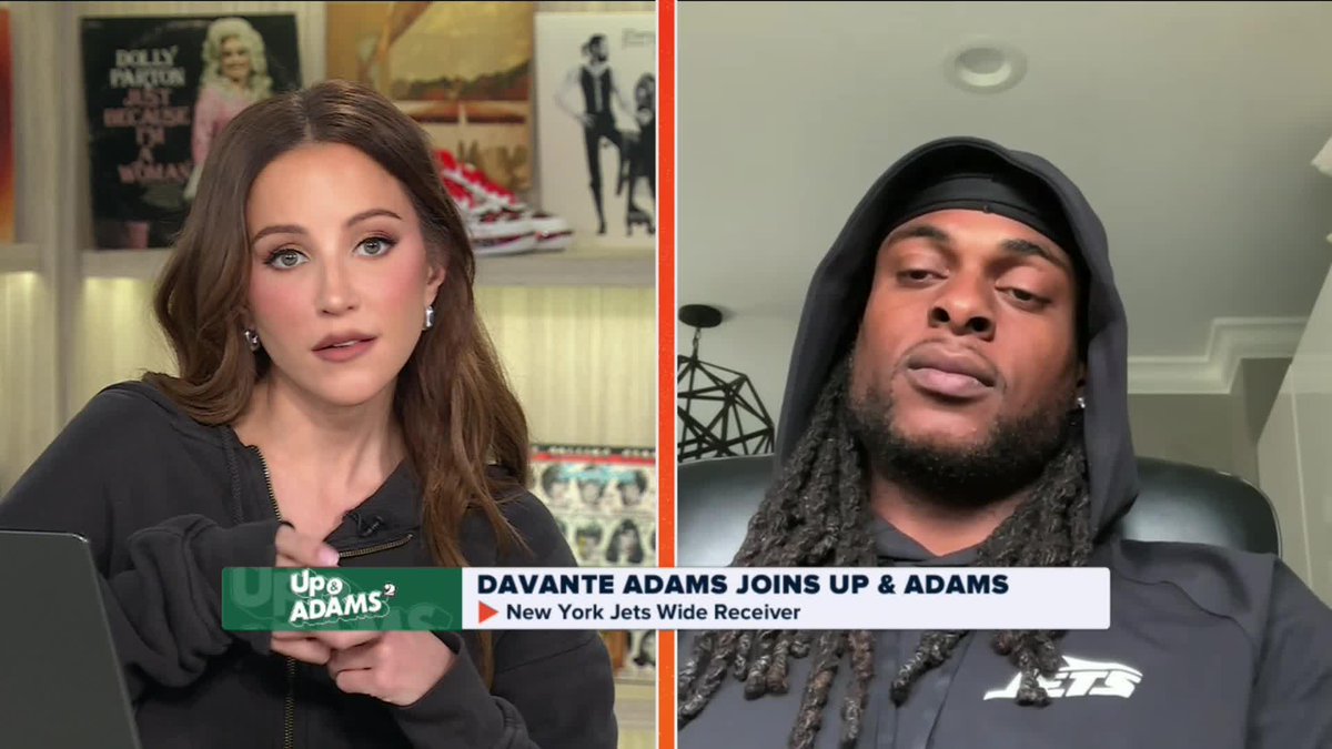 Davante Adams is all-in on interim coach Jeff Ulbrich. “I’d love if he was my coach moving forward…” Davante Adams Up & Adams New York Jets #nyjets