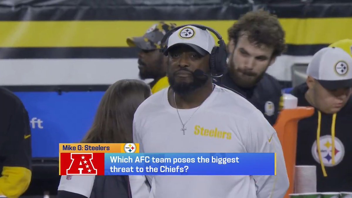 Mike Garafolo thinks Steelers are biggest threat to Chiefs #Steelers #NFL