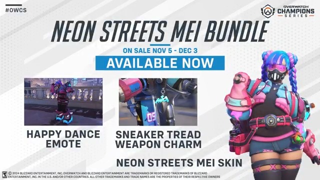 The #OWCSFinals is heading to the streets of Stockholm 🌃The Neon Streets Collection is coming your way today! Read our Know Before You Go blog for info on the weekend's schedule, drops, co-streamers, crowdfunding, &amp; more: