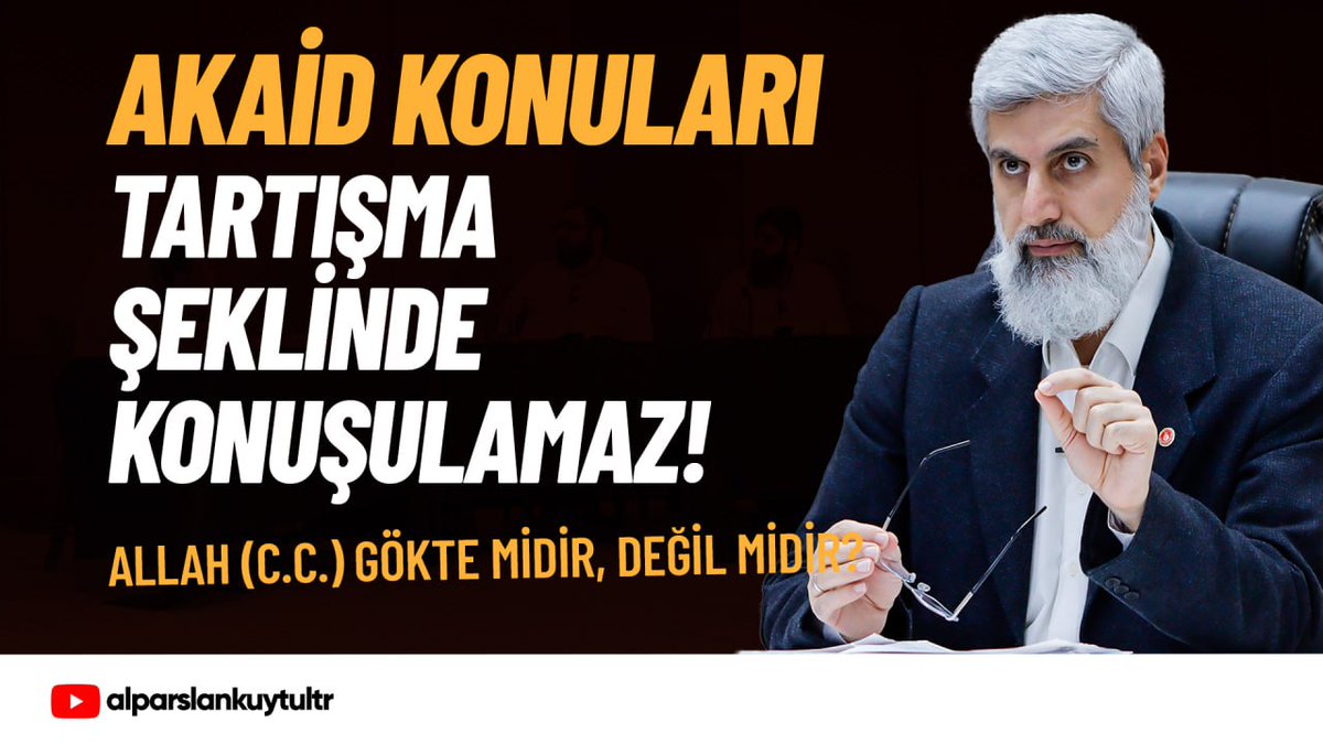 GÜNDEM ÖZEL | "Allah gökte midir, değil midir?" tartışmaları hakkında: "İtikadi meseleler kamera önünde halkın karşısında tartışılamaz, sükûnetle konuşulur. Bu gibi itikadi konularda hata çok tehlikelidir."