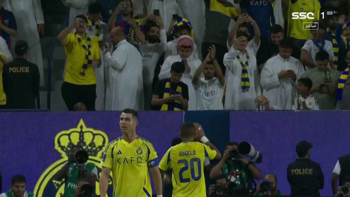 ثلاثية نصراوية.. 🤯 أنجيلو يضع بصمته بهدف نصراوي ثالث ⚽️🔥 النصر 3 × 0 العين #دوري_أبطال_آسيا_للنخبة ⁧#النصر_العين | #SSC
