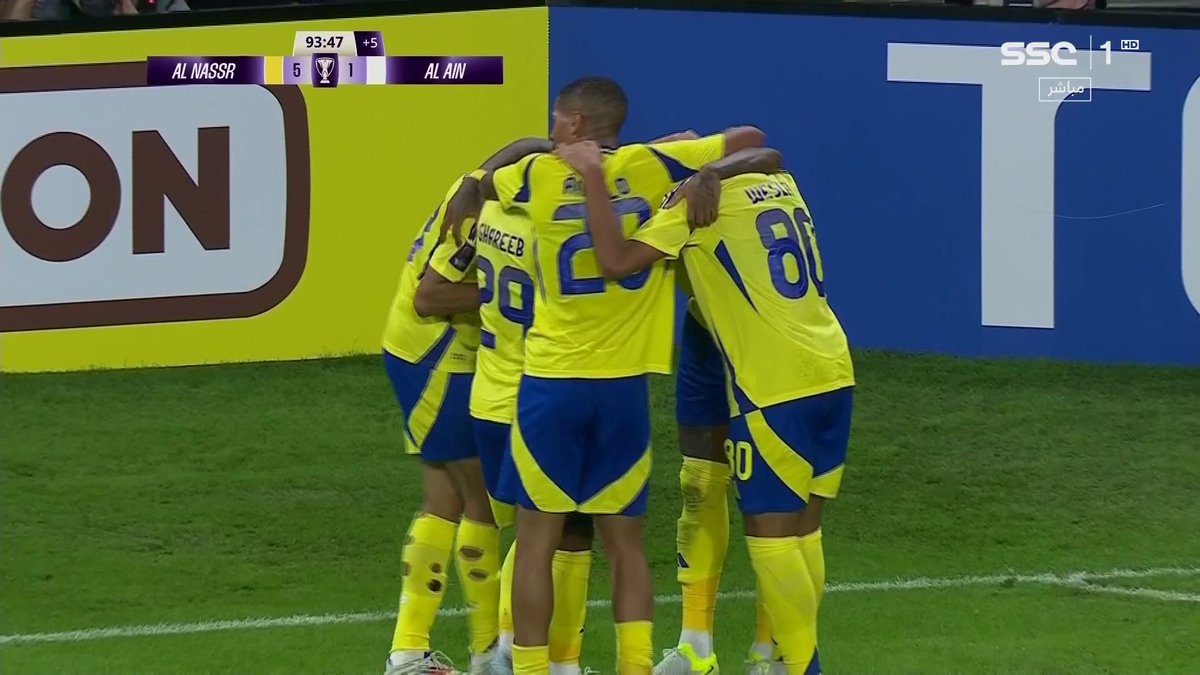صارت خمسة.. 🔥 صناعة من ويسلي وهدف خامس نصراوي من تاليسكا ⚽️🤩 النصر 5 × 1 العين #دوري_أبطال_آسيا_للنخبة #النصر_العين | #SSC