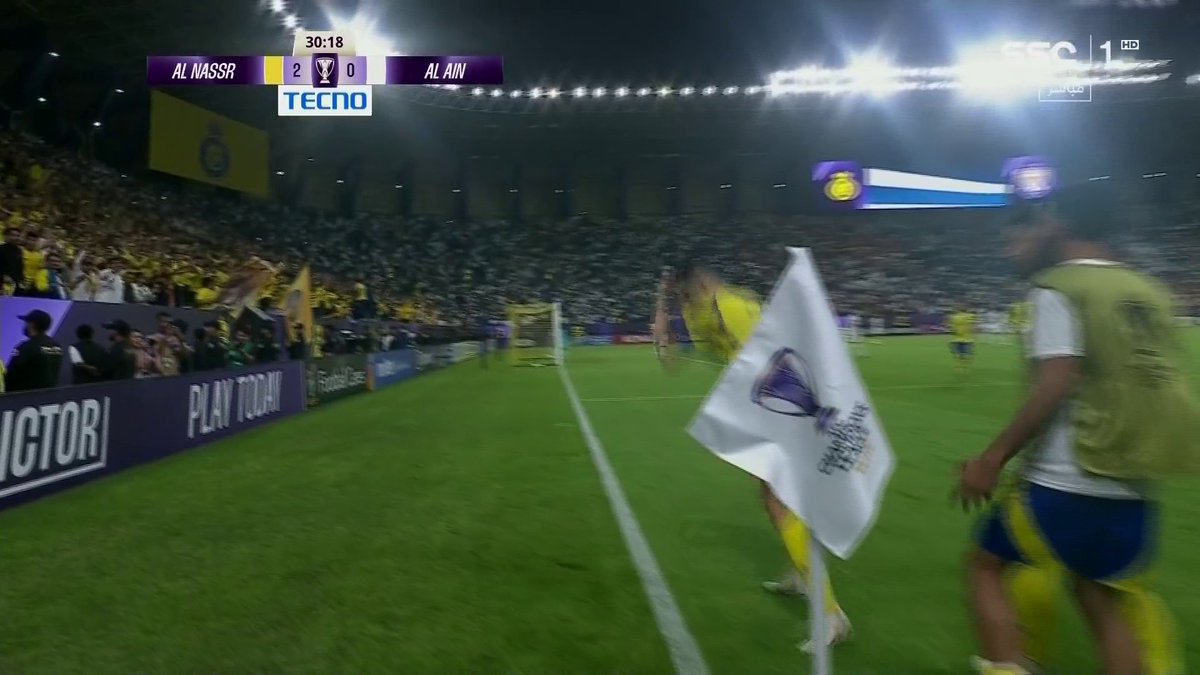 خماسية #النصر في شباك العين الإماراتي 🔥 بصوت المعلق : سليمان الشريف 🎙️🎶