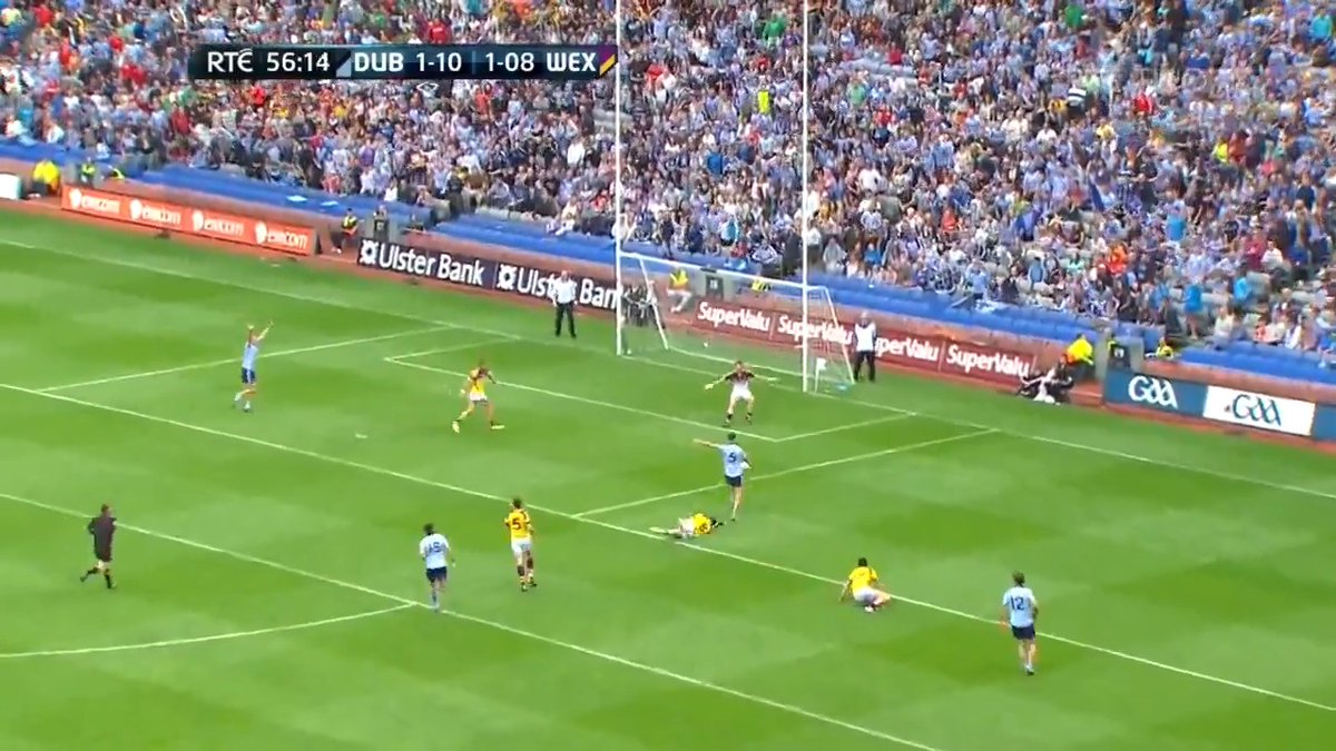 "Here's James McCarthy, will he go all the way?" Throwback to when James McCarthy announced himself onto the Dublin panel in the 2011 Leinster Final against Wexford🤩 #UptTheDubs