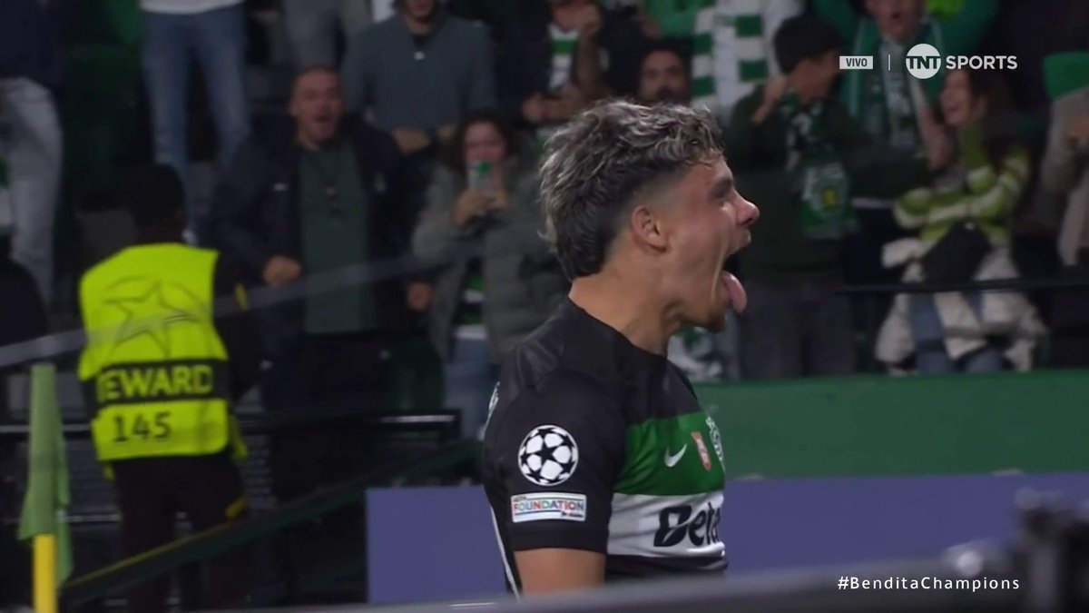 Maxi Araújo un día estaba en el Pueblota, otro día en el Toluca y hoy le metió este golazo al Manchester City en la Champions League😮💨🤌🏻