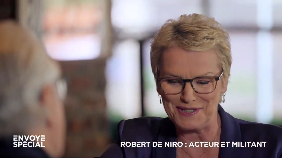 🇺🇸 Pour Robert De Niro Donald Trump “c'est un porc, il est manifestement stupide, c'est un vaurien, il est malade et c'est le mal incarné.” Ce soir, Elise Lucet n’interviewe pas l’acteur mais le militant démocrate. 📺⏯ #EnvoyéSpécial