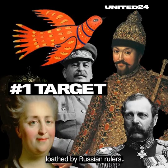 Ukrainian language = Russia's #1 enemy.