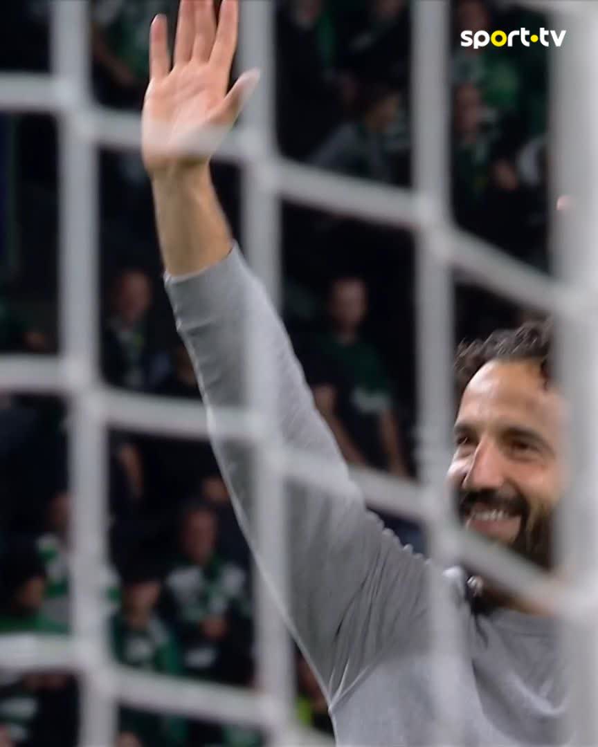 Amorim despede-se de Alvalade 💚