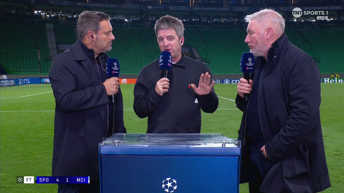 "We've won four leagues in a row, we're going to ride this out and we'll be there at the end." 📈 Man City's three consecutive losses isn't a concern for Noel Gallagher just yet. 📺 TNT Sports & discovery+ UK