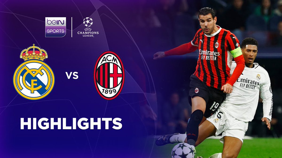 Santiago Bernabéu kembali menjadi saksi kekalahan Real Madrid!! Ada apa dengan Madrid? Bermain di kandang sendiri, Sang pemilik gelar Champions musim lalu justru takluk saat menjamu tim Italia AC Milan. Abang Tijjani Reijnders cs berhasil membawa pulang poin penuh. #beINUCL