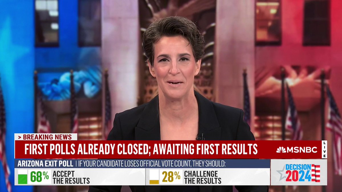WATCH NOW: Rachel Maddow and team kick off election night coverage on MSNBC.