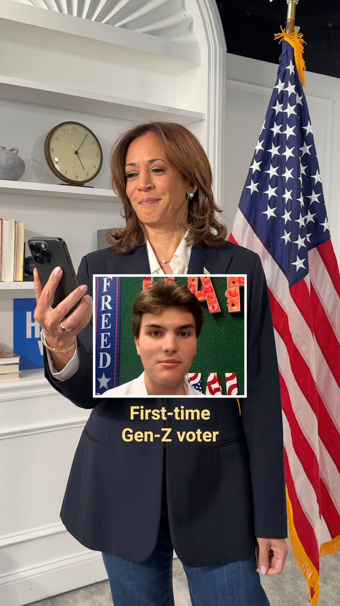 I love Gen Z, and I am grateful to our first-time voters for making their voices heard.