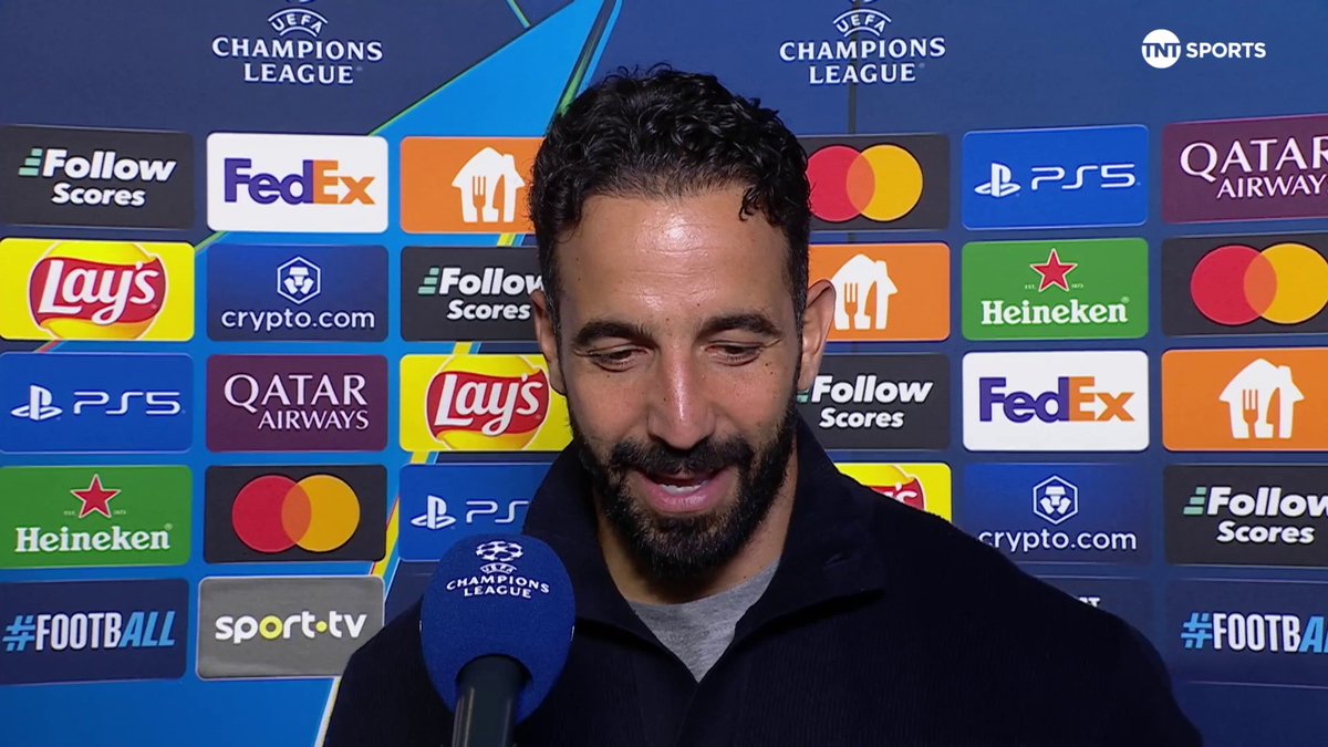 "It was written." Rúben Amorim on a special European night for Sporting, his next challenge in Manchester and Gyökeres' future 👀 🎙 Becky Ives