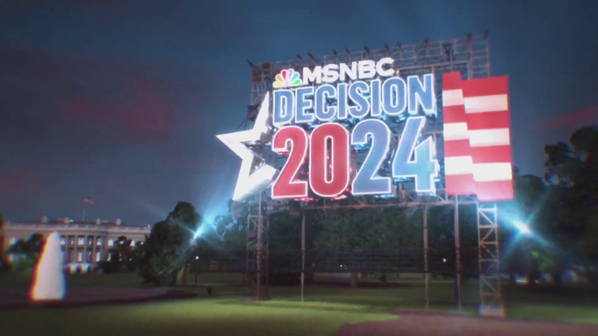 LIVE NOW: MSNBC's special coverage of Decision 2024 kicks off. TUNE IN!