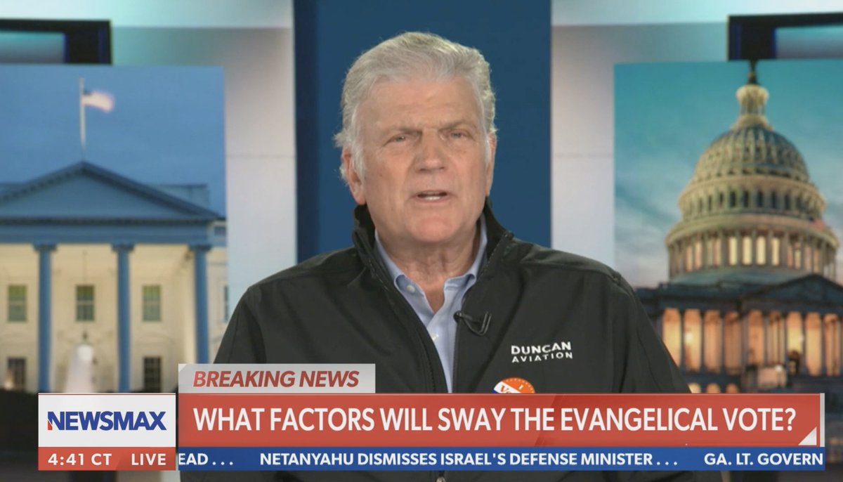 I told @Greta on NEWSMAX tonight that my prayer for the election is that God’s choice and His will for our country would be done.