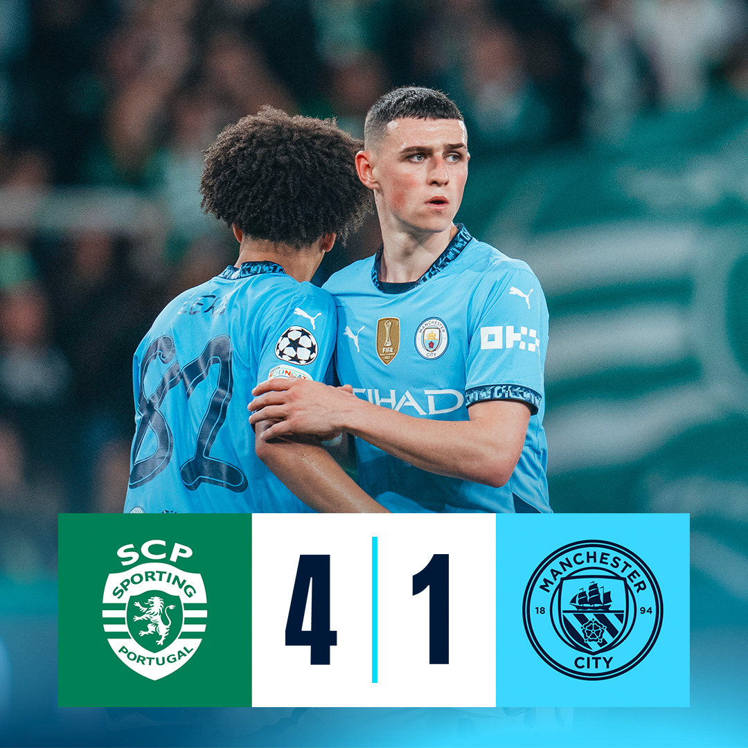 Highlights from our #UCL defeat to Sporting ⤵️