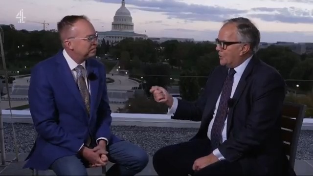 If he loses it's "because of January 6th". Donald Trump's former Chief of Staff, Mick Mulvaney tells Matt Frei it's "the one thing preventing some Republicans from voting for him." Watch #C4AmericaDecides NOW on @channel4 until 6am. #USAElections2024