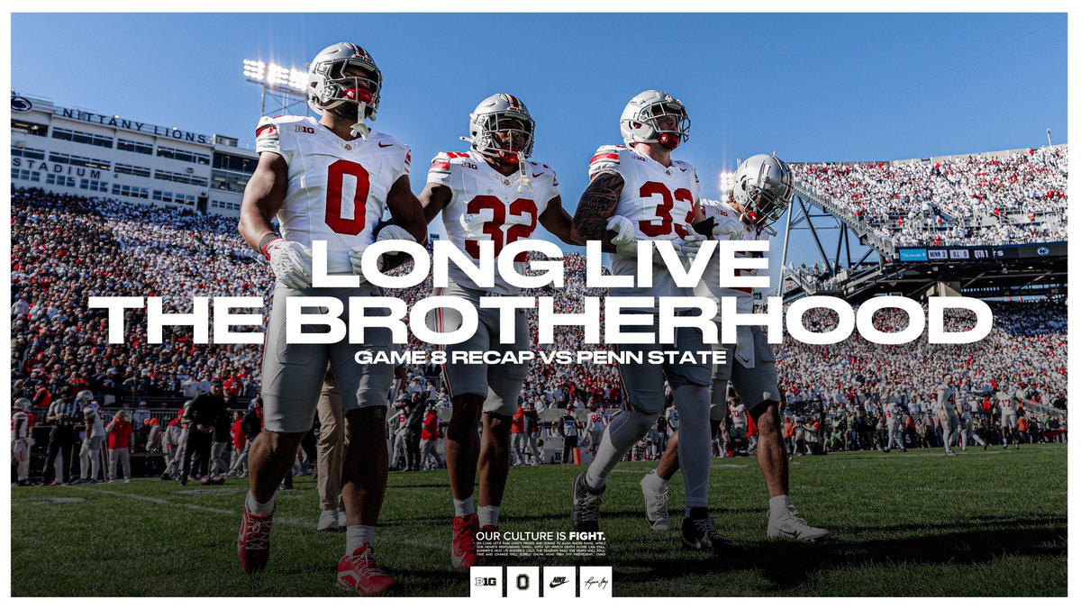 Ohio State's media team cooked here. This is cinema.