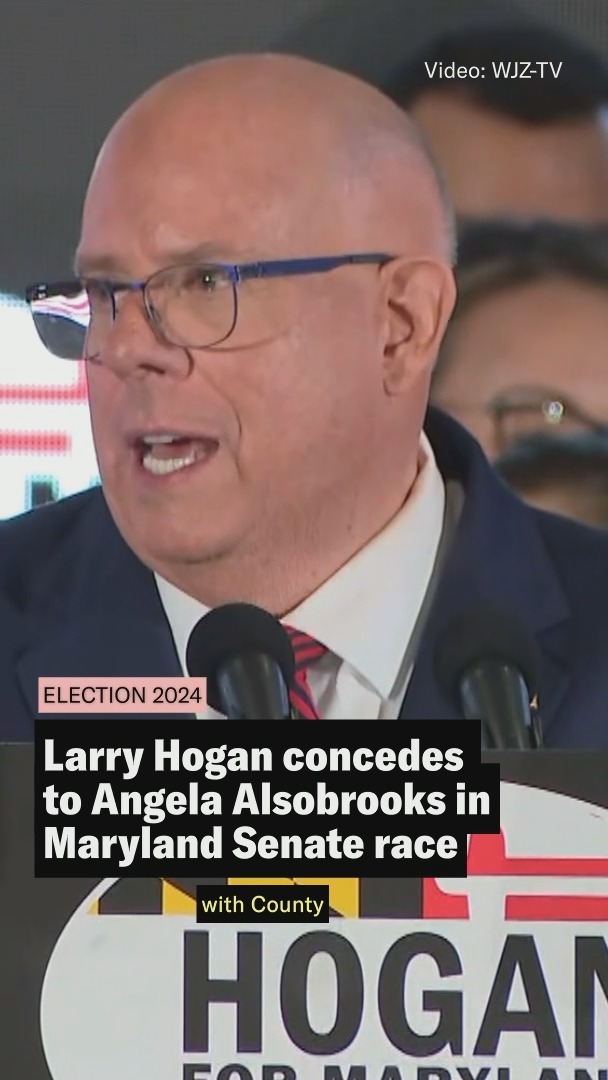 Larry Hogan concedes to Angela Alsobrooks in Maryland Senate race “Tonight, regardless of who you voted for, we can all take pride in the election of the first Black woman to represent Maryland.”