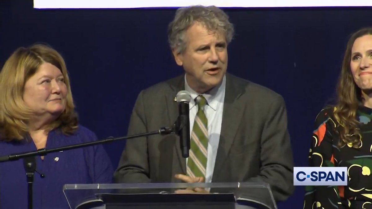 Sen. Sherrod Brown (D-OH) concession speech: "This is a disappointment, but not a failure...Tonight, I'm sad but I'm never giving up."