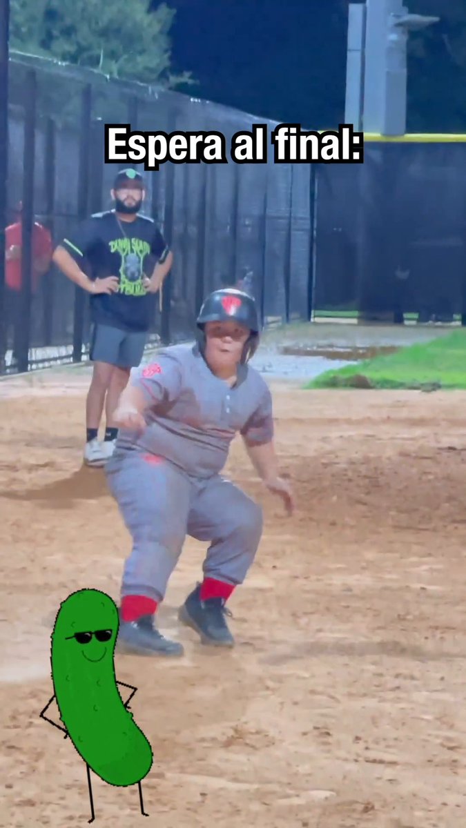 ¡Lo logró! ⚾ 🤩 (vía ian_bobadilla02/IG)