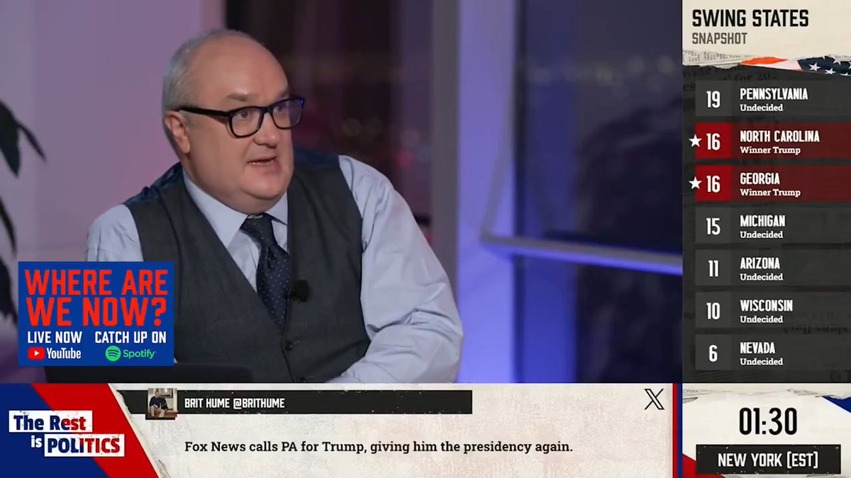 “If you’re in Estonia right now, and you’re looking at this result, you don’t feel comfortable.” Dominic Sandbrook on what a Trump win would mean for Ukraine and Russia’s neighbours.