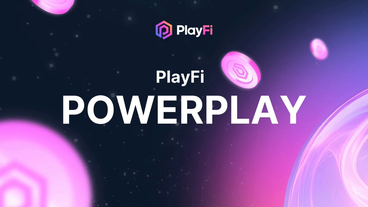 ⚡ Introducing POWERPLAY ⚡ Are you ready to supercharge your points? We've teamed up with Metaverse HQ to bring you guys a huge points boost. Here's the deal - 10,000 points just for completing the quest + a shot at 50,000 points for 3 lucky winners 🔥 Here's how to enter 👇 1️⃣ Head to 2️⃣ Knock out the social tasks & mint an NFT on the PlayFi testnet to complete your quest. 3️⃣ Visit and look for "PlayFi PowerPlay" under FEATURED QUESTS and claim those points! The 50K point champs will be chosen at the end of the quest. *Only one entry per wallet. Good Luck 🍀