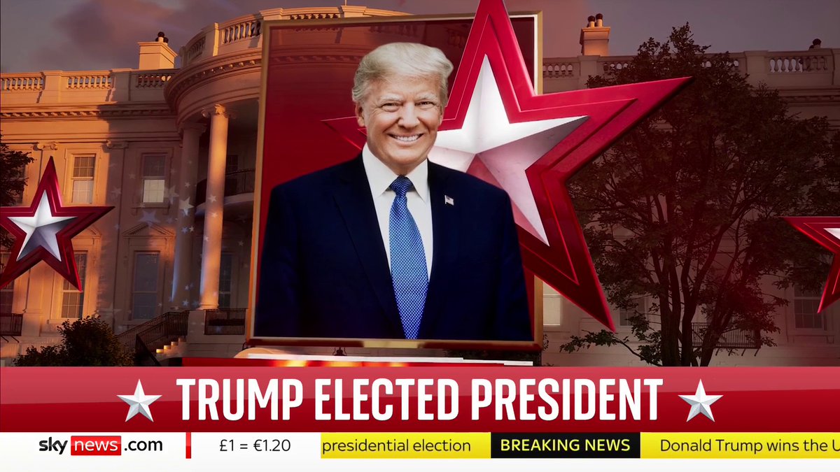 BREAKING: Donald Trump will return to the White House after claiming a stunning victory over his opponent Kamala Harris, data shows. ➡️ 📺 Sky 501, Virgin 602, Freeview 233 and YouTube