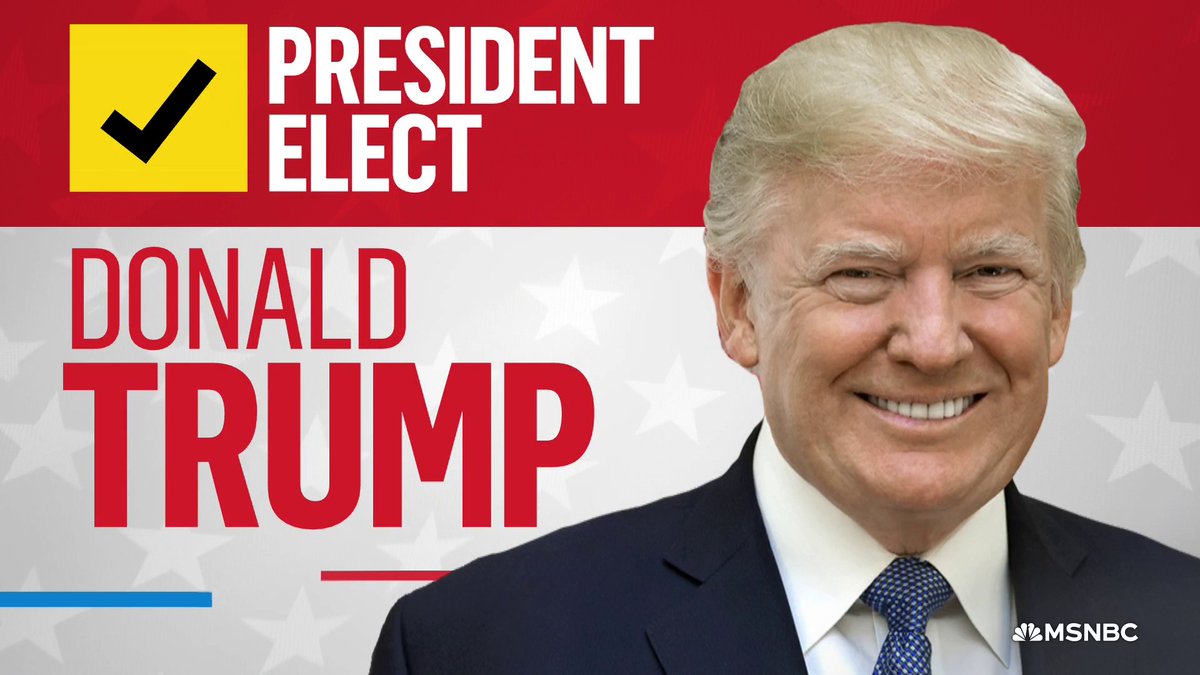BREAKING: MSNBC finally confirms Donald Trump winner of the 2024 Presidential Election, defeating Kamala Harris
