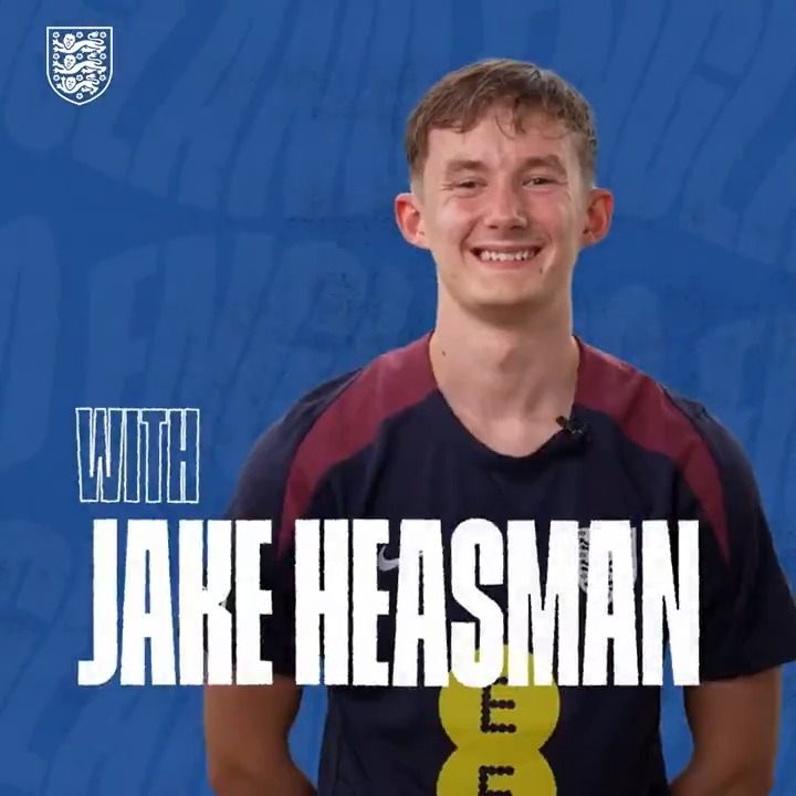 As our Partially Sighted team get set for their second game at the IBSA European Championship this afternoon, get to know more about midfielder Jake Heasman! 🙌