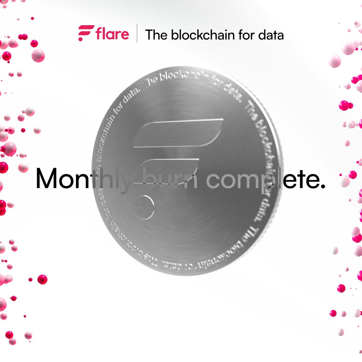 Another 66 million FLR tokens burned 🔥 Icymi FLR's community allocation is 59.6%