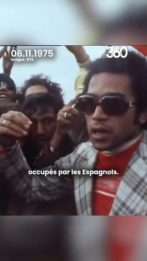 🇲🇦💬 « Le Sahara, c'est notre terre, c'est toute notre vie ! » Voici ce que déclaraient les Marocains au sujet du Sahara lors de la Marche Verte en novembre 1975