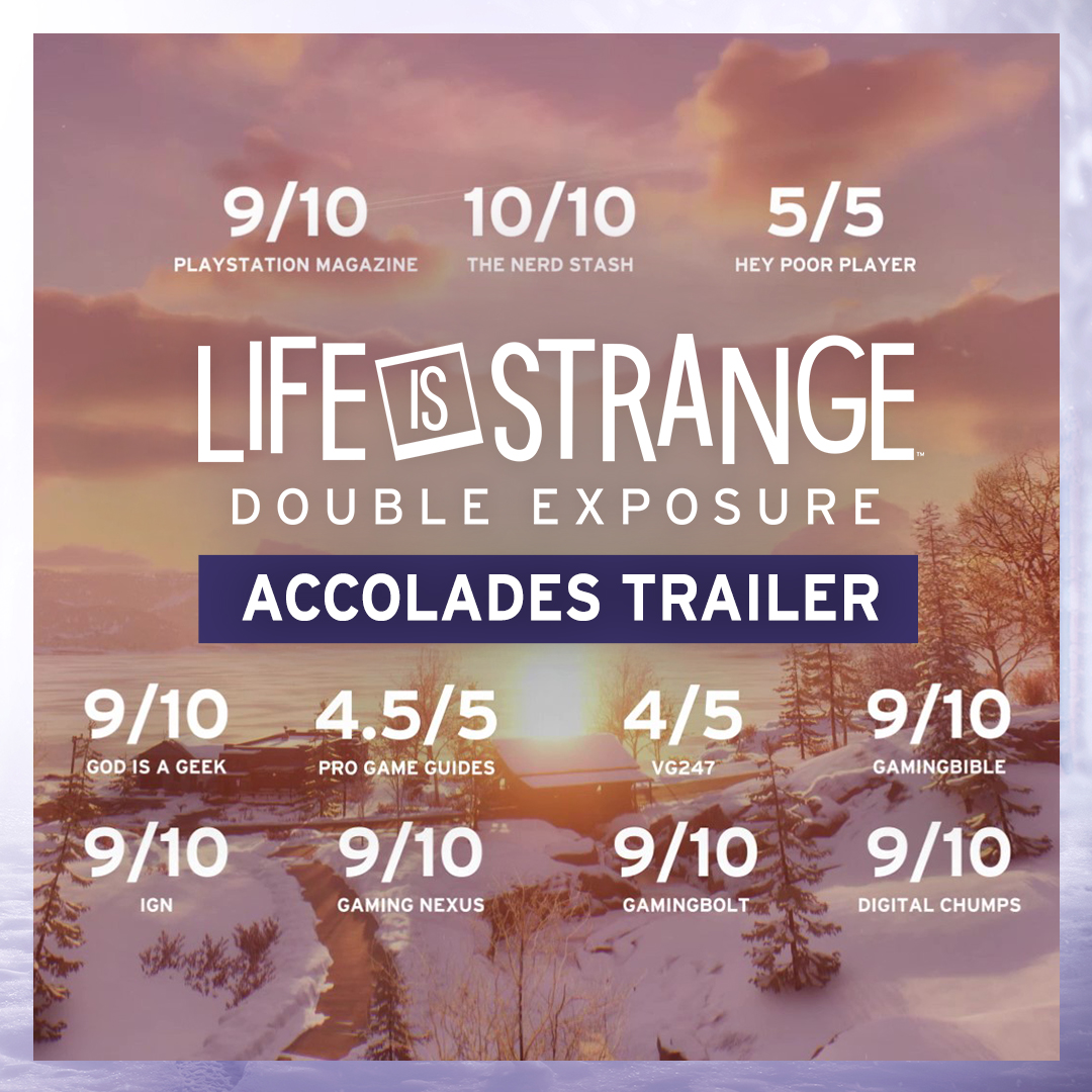 See what the critics are saying 🤩 Thank you everyone who has been playing #LifeIsStrange Double Exposure!