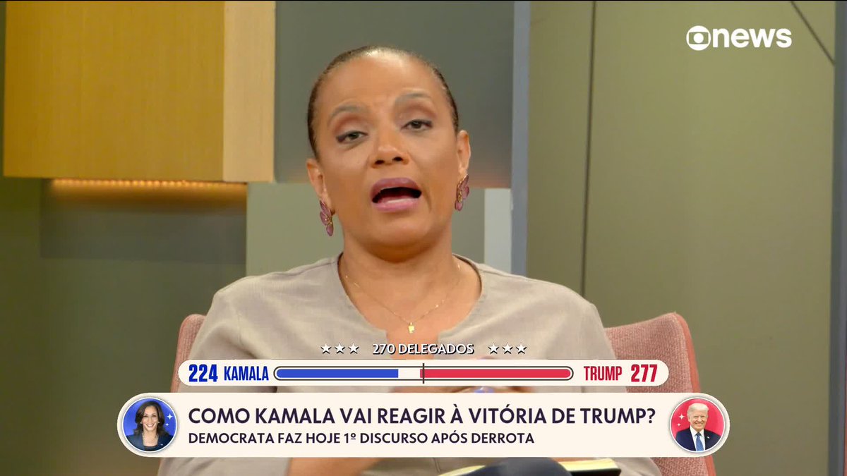 "Não é fácil eleger uma mulher nos EUA (...) acho que também tem uma questão de gênero que não é irrelevante", afirma Flávia Oliveira em análise sobre o resultado das eleições americanas. ➡ Assista na #GloboNews: